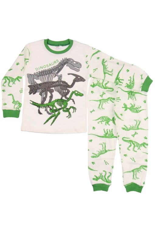 Παιδική Πιτζάμα Dinosaurs Για Αγόρι D3878 - ΠΡΑΣΙΝΟ, 4 Ετών