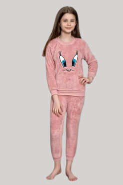 Παιδική Πιτζάμα Fleece G9131 - ΣΑΠΙΟ ΜΗΛΟ, 10 Ετών