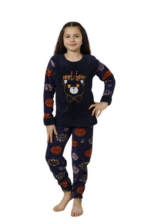 Παιδική Πιτζάμα Fleece Little Bear 22034 - ΜΠΛΕ, 11-12 Ετών