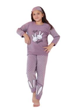 Παιδική Πιτζάμα Fleece R2372 - ΜΩΒ ΑΝΟΙΧΤΟ, 7 Ετών