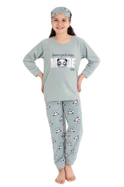 Παιδική Πιτζάμα Fleece R2715 - ΜΕΝΤΑ, 11 Ετών