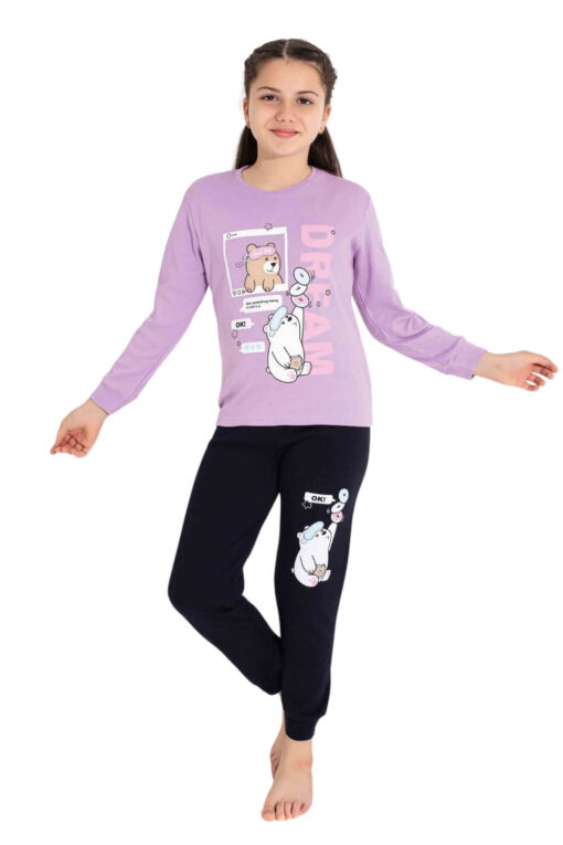 paidiki-pitzama-gia-koritsi-dream-q8311-3