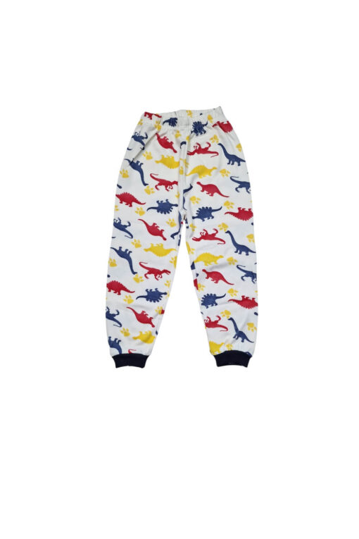 Παιδική Πιτζάμα Wild Dinosaurs Για Αγόρι W3175 - ΜΠΛΕ, 4 Ετών - Image 4