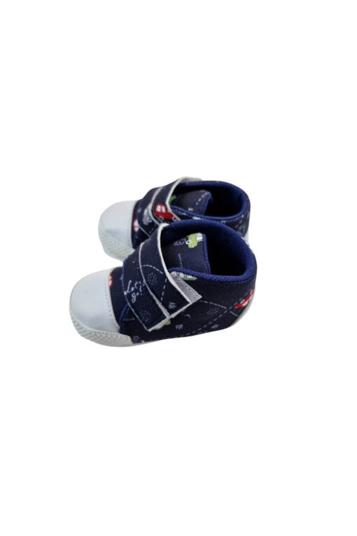 Παπούτσια Αγκαλιάς Υφασμάτινα Με Velcro R4010 - ΜΠΛΕ, 18 - Image 2