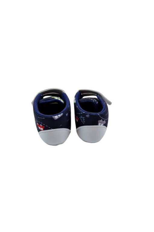 Παπούτσια Αγκαλιάς Υφασμάτινα Με Velcro R4010 - ΜΠΛΕ, 18 - Image 3