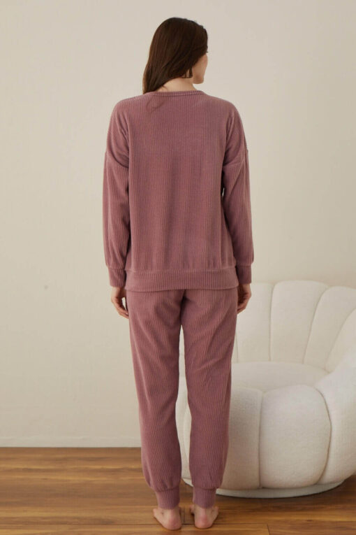 Πιτζάμα Γυναικεία Homewear I love Sleep W01018 - ΣΑΠΙΟ ΜΗΛΟ, XXL - Image 6
