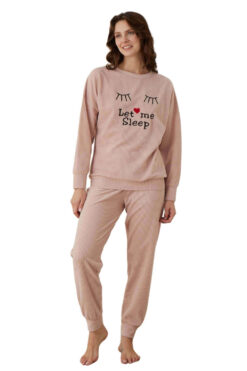 Πιτζάμα Γυναικεία Homewear Let Me Sleep W01011 - ΣΟΜΟΝ, XL
