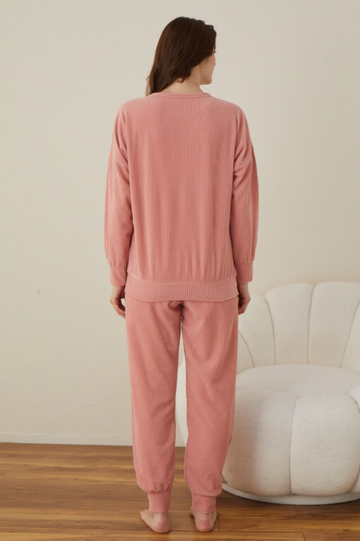 Πιτζάμα Γυναικεία Homewear Relax W01015 - ΣΟΜΟΝ, S-M - Image 6