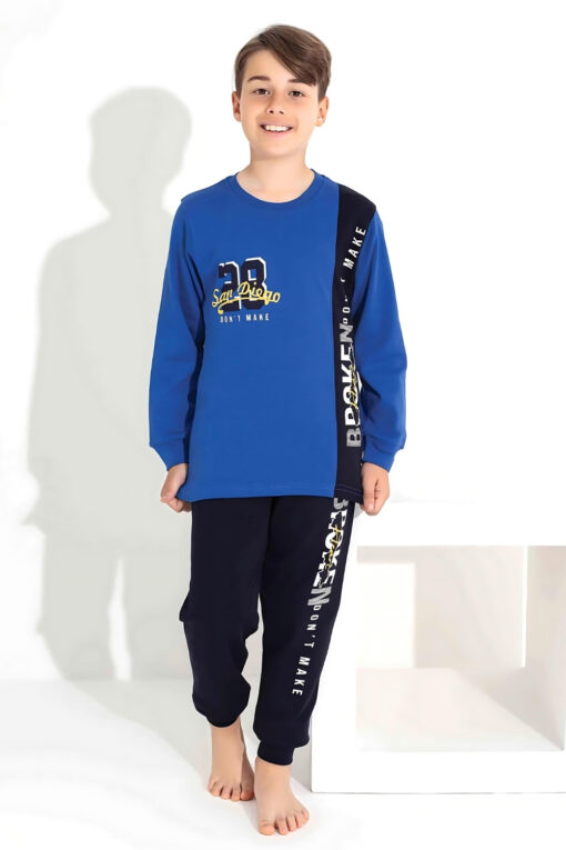 Πιτζάμα Παιδική Για Αγόρι Homewear Broken D3715 - ΡΟΥΑ, 3 Ετών - Image 3