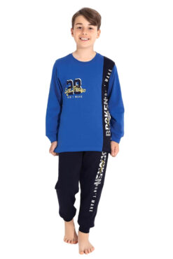 Πιτζάμα Παιδική Για Αγόρι Homewear Broken D3715 - ΡΟΥΑ, 3 Ετών