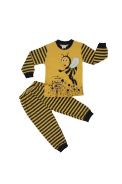 Πιτζάμα Παιδική Little Bee 1400 - ΚΙΤΡΙΝΟ, 9-12 Μηνών