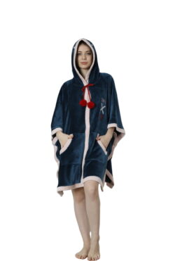 Ρόμπα Κάπα με Κουκούλα Fleece 13603 - ΠΕΤΡΟΛ, S-M