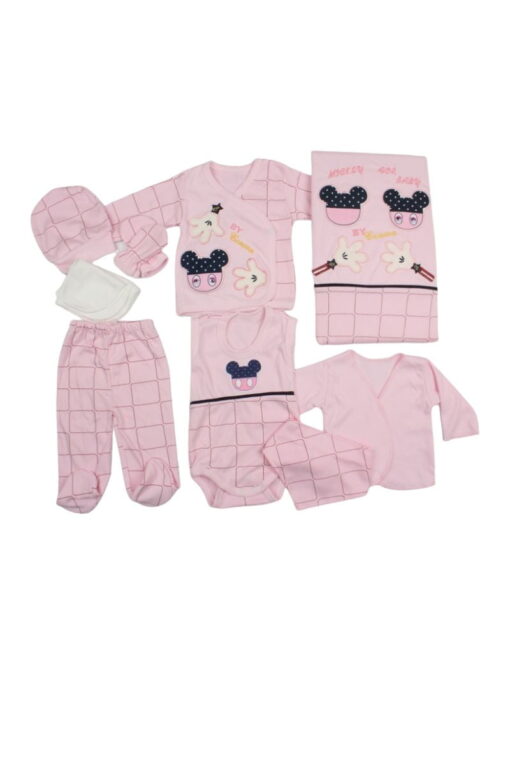 Σετ Δώρου Για Νεογέννητο Mickey for baby 10 τμχ. 02-10016 - ΡΟΖ, 0-3 Μηνών - Image 2