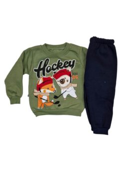 Σετ Παιδική Φόρμα Hockey Players R2716 - ΛΑΔΙ, 9-12 Μηνών