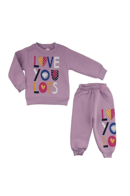 Σετ Παιδική Φόρμα Love You Lots R3508 - ΛΙΛΑ, 3 Ετών - Image 5