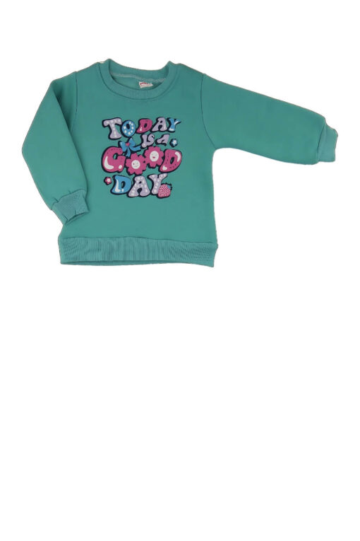 Σετ Παιδική Φόρμα Today Is Good Day R3505 - ΠΡΑΣΙΝΟ, 1 Ετών - Image 2
