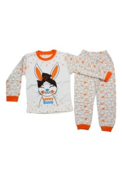 Πιτζάμα Παιδική Lovely Bunny D3265 - ΠΟΡΤΟΚΑΛΙ, 4 Ετών