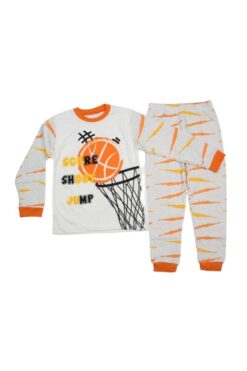 Πιτζάμα Παιδική Basketball Kid 9260 - ΠΟΡΤΟΚΑΛΙ, 7 Ετών