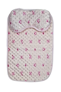 Στρώμα με Μαξιλάρι για Port Bebe 36x56cm D0576 - ΡΟΖ, ONE SIZE
