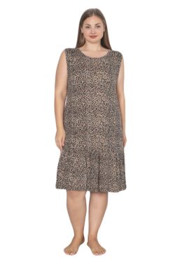 Γυναικείο νυχτικό αμάνικο homewear 5225 - ΛΕΟΠΑΡ, XL
