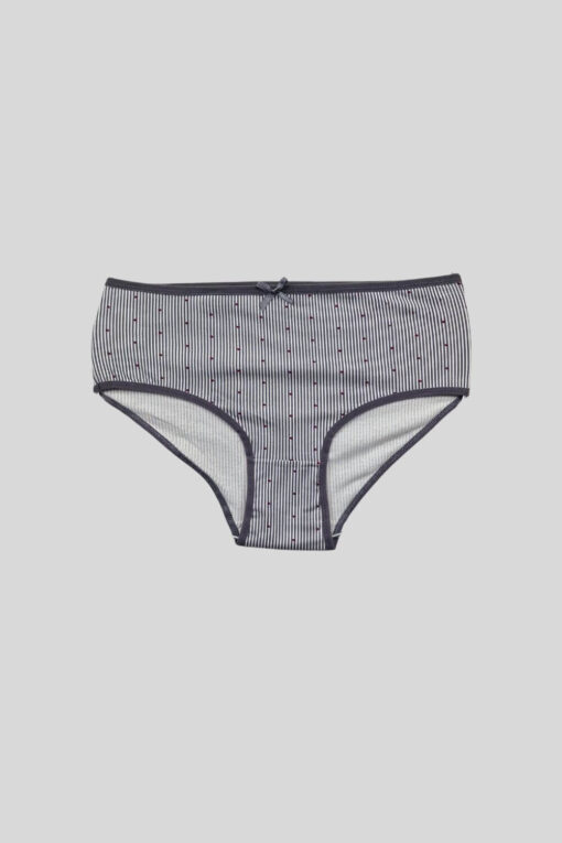 Γυναικεία Slip Βαμβακερά 3Pack R1003 - ΠΟΛΥΧΡΩΜΟ, XL - Image 4