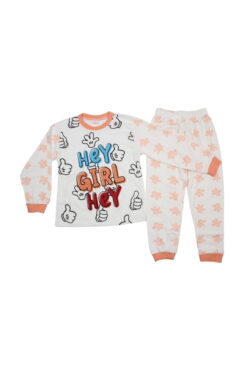 Πιτζάμα Παιδική Hey Girl D9370 - ΣΟΜΟΝ, 6 Ετών