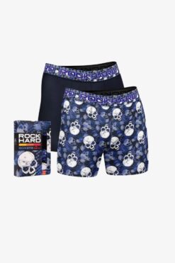 Alternative view of Boxer Ανδρικό Σετ 2Pack D7050 - ΠΟΛΥΧΡΩΜΟ, XXL