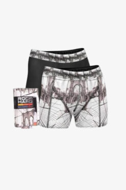 Boxer Ανδρικό Σετ 2Pack G7050 - ΠΟΛΥΧΡΩΜΟ, M