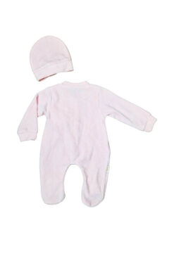 Alternative view of Φορμάκι Βελουτέ Bunny 23017 - ΡΟΖ, 3-6 Μηνών