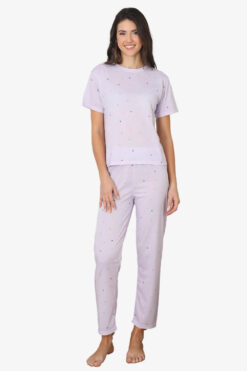 Γυναικεία Βαμβακερή Πιτζάμα Ανοιξιάτικη Φθινοπωρινή 30056 - ΛΙΛΑ, L