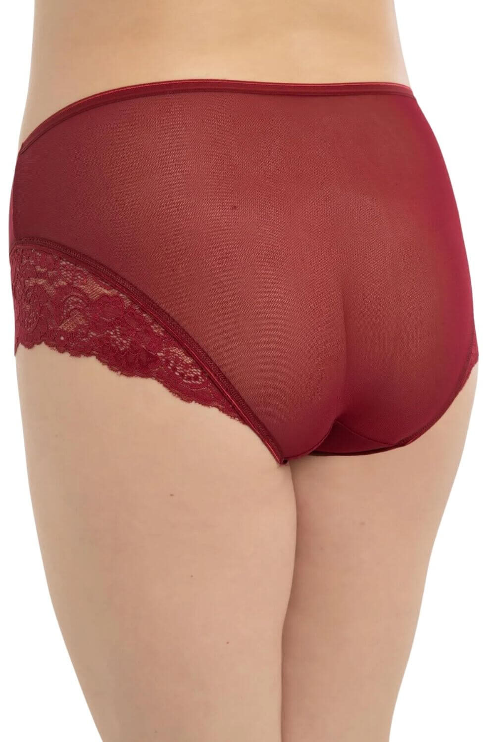 Γυναικείο Slip Plus Size 23007 - ΜΠΟΡΝΤΟ, XL - Image 2
