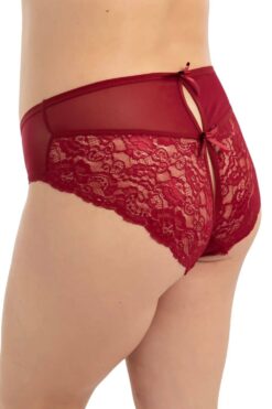 Alternative view of Γυναικείο Slip Plus Size 23008 - ΜΠΟΡΝΤΟ, XL