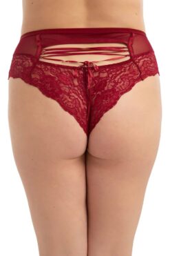 Γυναικείο Brazil Plus Size 23063 - ΜΠΟΡΝΤΟ, 3XL