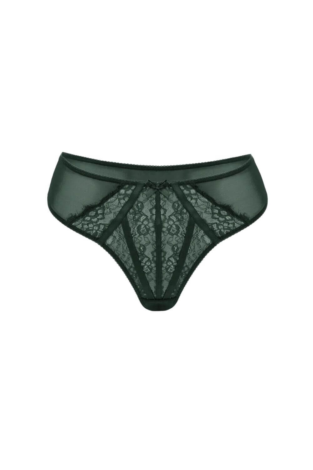 Γυναικείο String Plus Size D23030 - ΚΥΠΑΡΙΣΣΙ, XL - Image 4