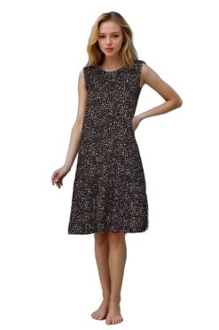 Νυχτικό Αμάνικο R5184 - ΛΕΟΠΑΡ, M