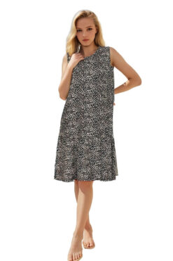 Νυχτικό Αμάνικο W5184 - ΛΕΟΠΑΡ, M