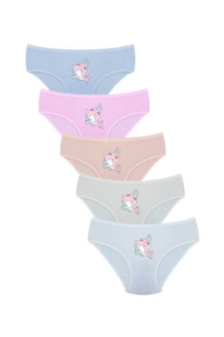 Παιδικά Κιλοτάκια 5Pack F0217 - ΠΟΛΥΧΡΩΜΟ, 10 Ετών