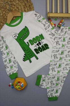 Alternative view of Παιδική Πιτζάμα Για Αγόρι R3874 - ΠΡΑΣΙΝΟ, 3 Ετών