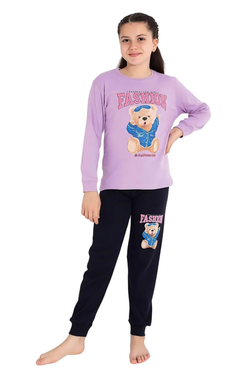 Παιδική Πιτζάμα Για Κορίτσι Fashion W8300 - ΛΙΛΑ, 4 Ε