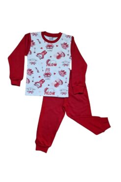Παιδική Πιτζάμα Για Κορίτσι Meow C1183 - ΚΟΚΚΙΝΟ, 8 Ετών