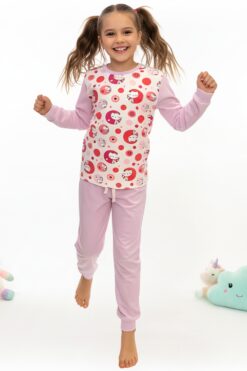 Alternative view of Παιδική Πιτζάμα Για Κορίτσι Q6067 - ΛΙΛΑ, 2-3
