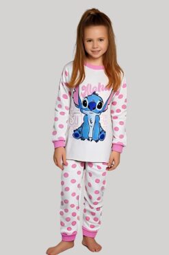 Παιδική Πιτζάμα Για Κορίτσι W1482 - ΡΟΖ, 9-12 Μηνών