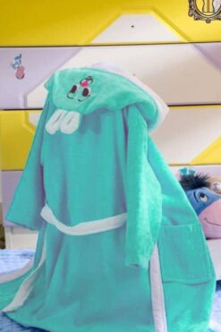 Alternative view of Παιδικό Μπουρνούζι Με Κουκούλα F0294 - ΒΕΡΑΜΑΝ, 1-2 Ετών