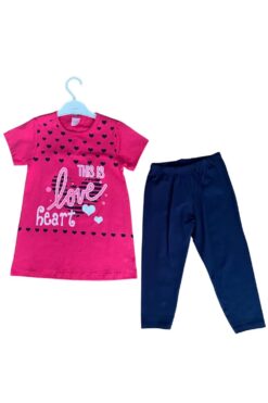 Παιδικό σετ μπλουζάκι παντελόνι κορίτσι W1044 - ΦΟΥΞ, 8 Ετών