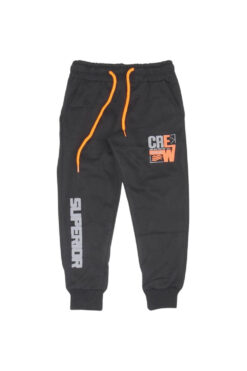 Παντελόνι Φόρμας Αγόρι R1937 - ΜΑΥΡΟ, 4 Ετών