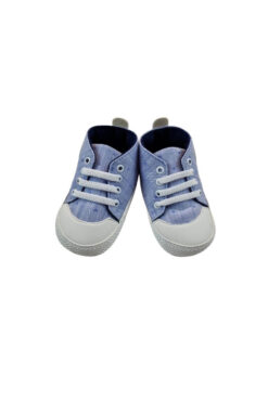 Παπούτσια Αγκαλιάς Υφασμάτινα Με Κορδόνια L0264 - ΓΑΛΑΖΙΟ, 18
