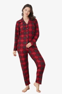 Πιτζάμα Γυναικεία Suet Με Κουμπιά 02096 - ΠΟΛΥΧΡΩΜΟ, S-M