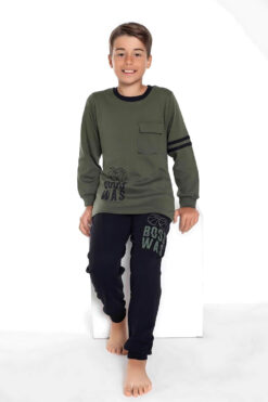 Alternative view of Πιτζάμα Παιδική Για Αγόρι Homewear Boss W3714 - ΛΑΔΙ, 7 Ετών