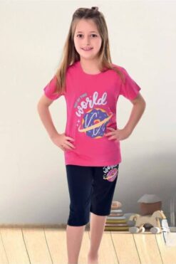 Alternative view of Καλοκαιρινή Πιτζάμα Κορίτσι W4767 - ΦΟΥΞ, 15 Ετών