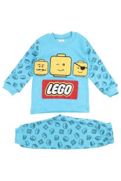 Πιτζάμα Παιδική Lego Για Αγόρι W1352 - ΓΑΛΑΖΙΟ, 9-12 Μηνών